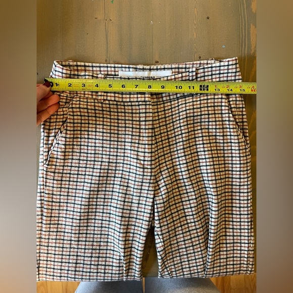 Margaux Designer Checkered Chinos Size 2 - Picture 6 of 6